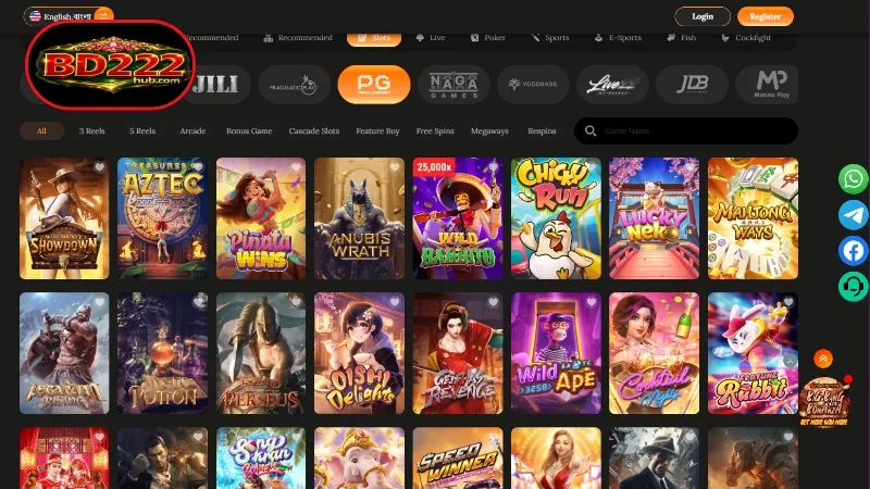 Trusted Game Developers Working with BD222 Slots